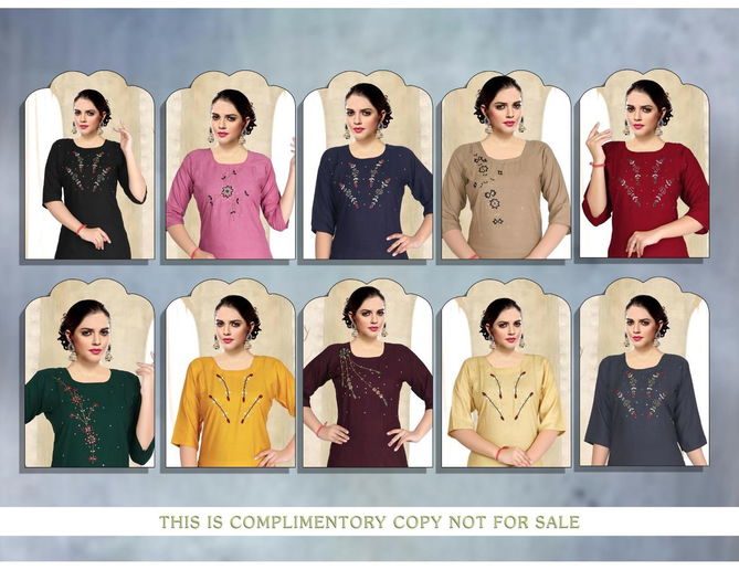 Aliffi By Moksha Designer Kurtis Catalog